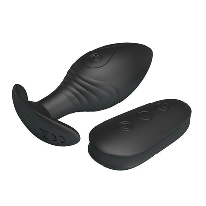3-Plug analny silikonowy zdalne sterowanie ładowany-3