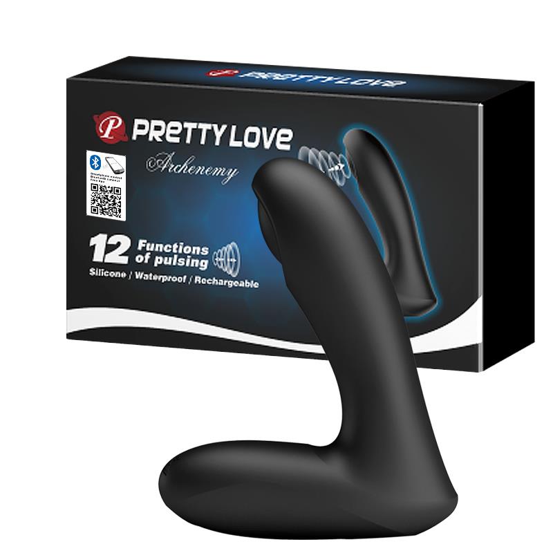 1-Masażer prostaty pulsujący sex aplikacja 12 trybów-1