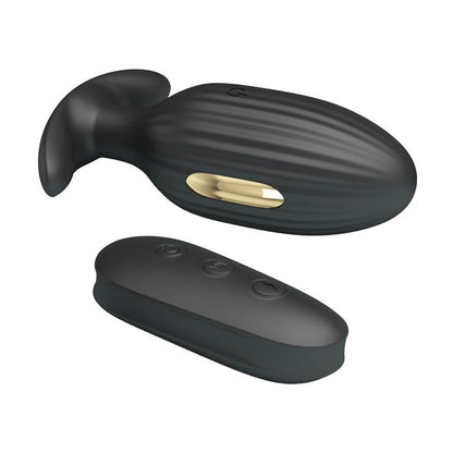 5-Elektrostymulacja korek plug analny wibrujący 9cm-5