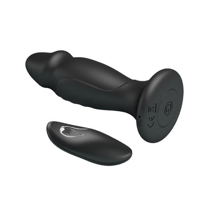 3-Mini penis korek analny wibrujący na pilota 12cm-3