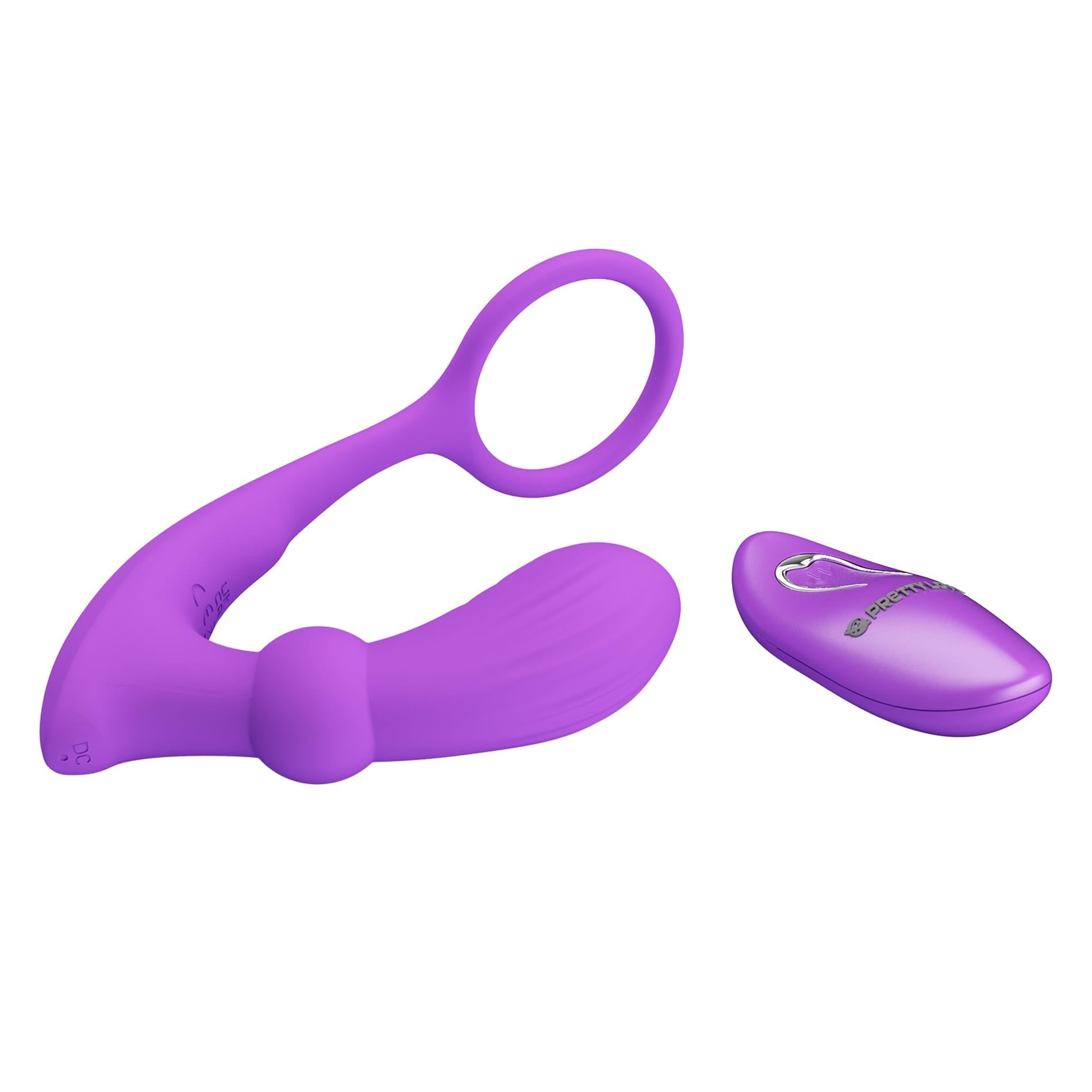 6-PRETTY LOVE - Warren Purple, Wireless remote control 12 pulse wave settings 12 vibration functions-6