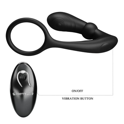 7-PRETTY LOVE - Warren Black, 12 vibration functions 12 pulse wave settings Wireless remote control-7