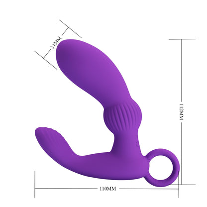 6-PRETTY LOVE - Cayla purple, 12 vibration functions Memory function-6