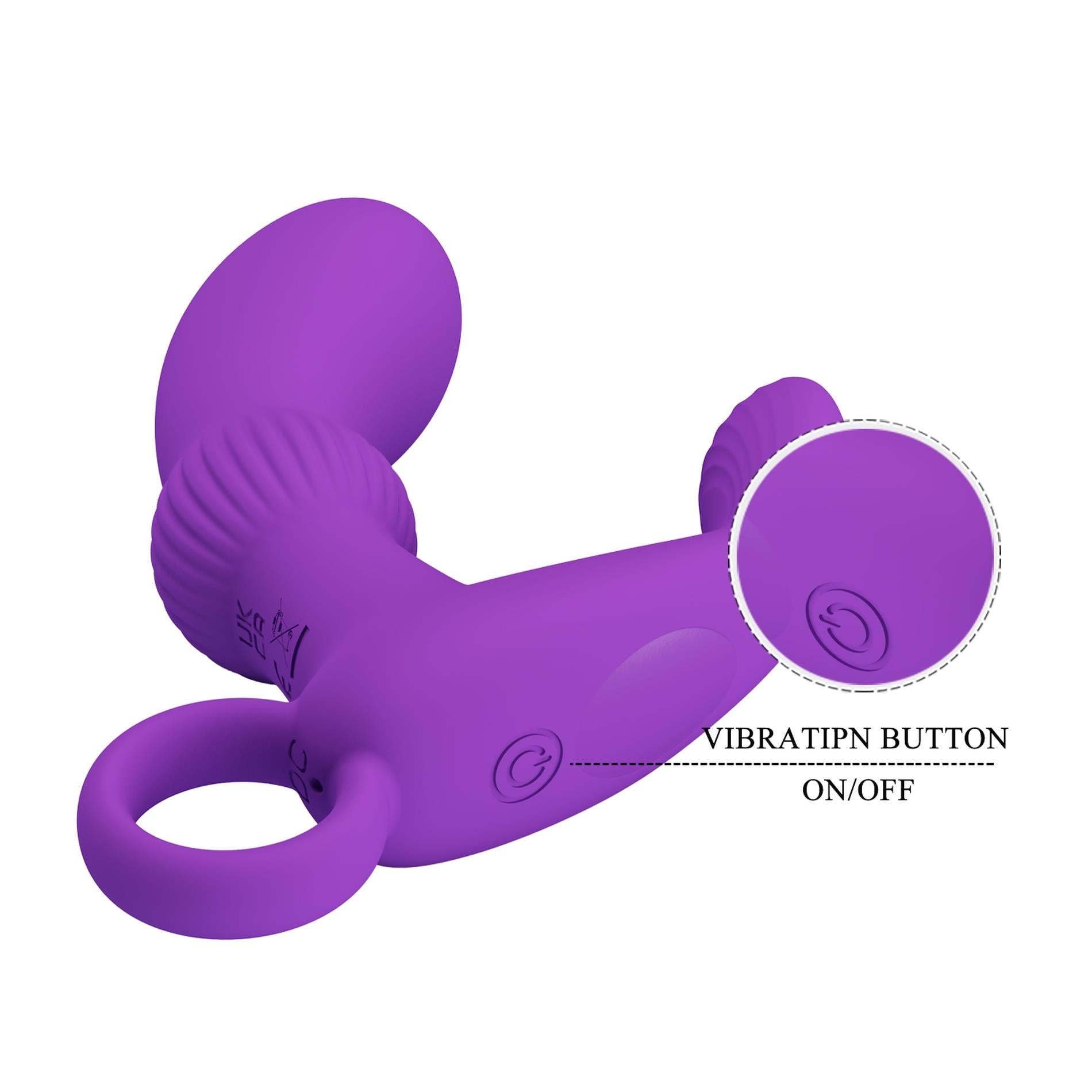 7-PRETTY LOVE - Cayla purple, 12 vibration functions Memory function-7