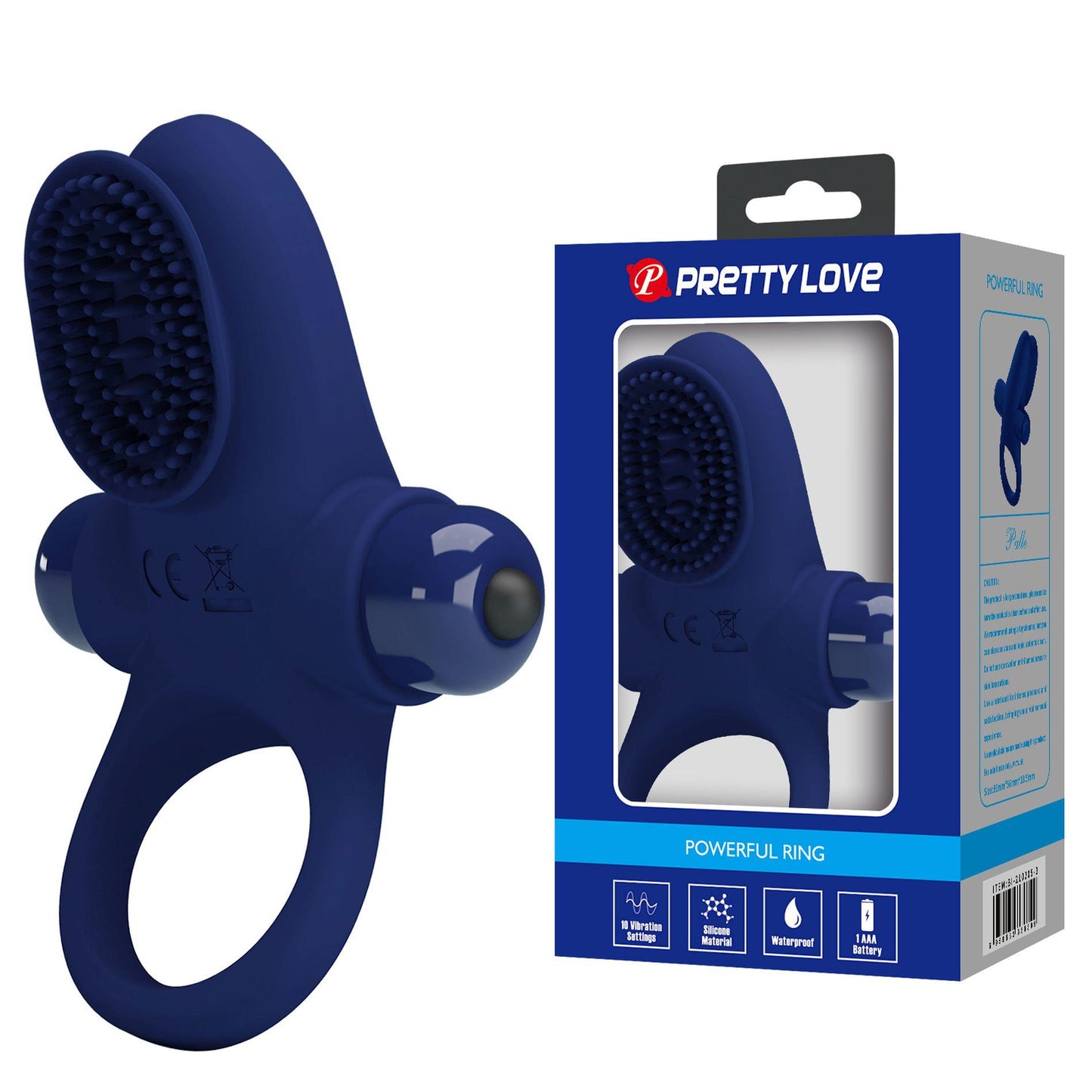 1-PRETTY LOVE - Powerful ring, 10 vibration functions-1