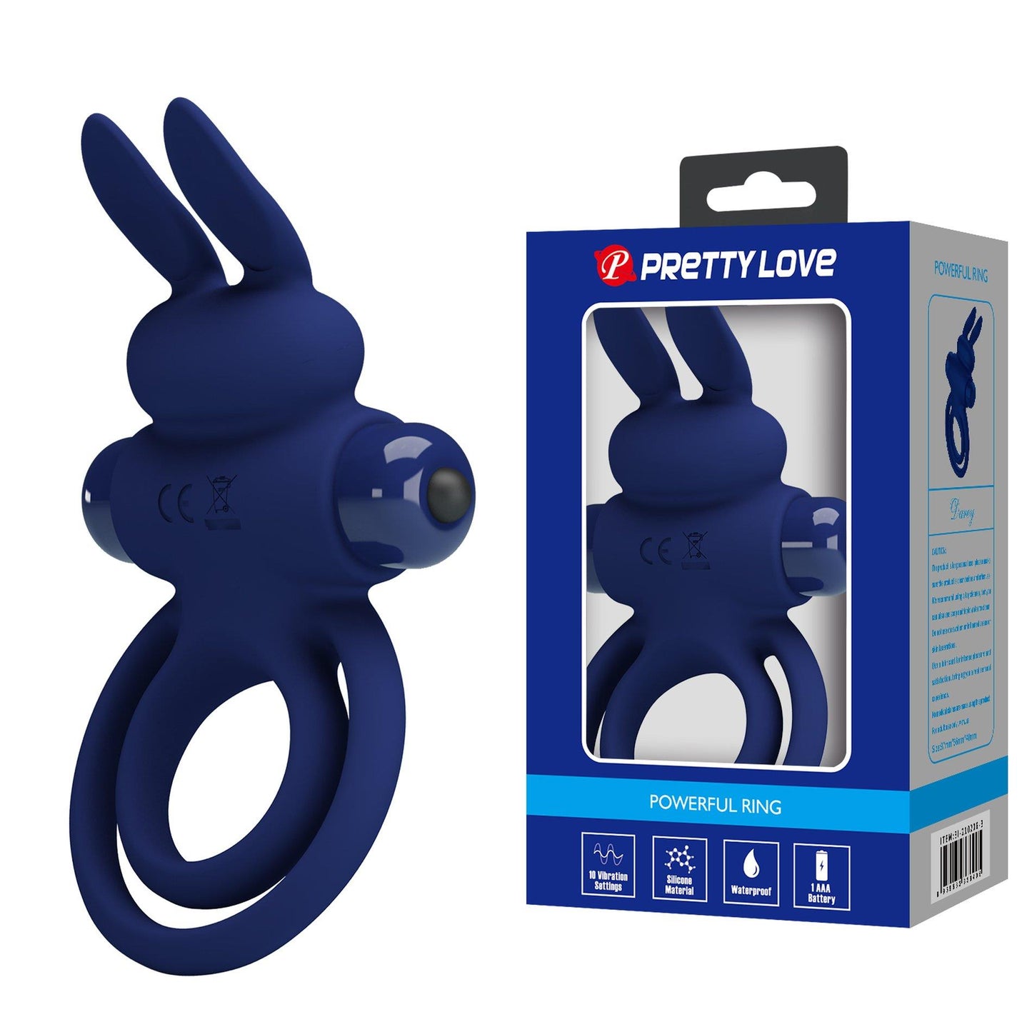 1-PRETTY LOVE - Powerful ring, 10 vibration functions-1