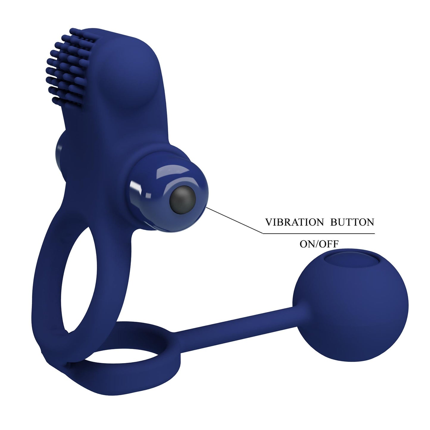 8-PRETTY LOVE - Powerful ring, 10 vibration functions-8
