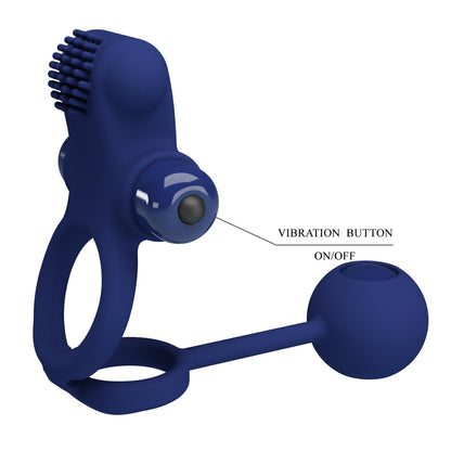 8-PRETTY LOVE - Powerful ring, 10 vibration functions-8