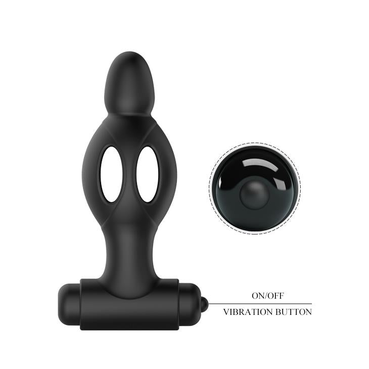 5-Mocny wibrujący korek analny 10 trybów 11cm sex-5