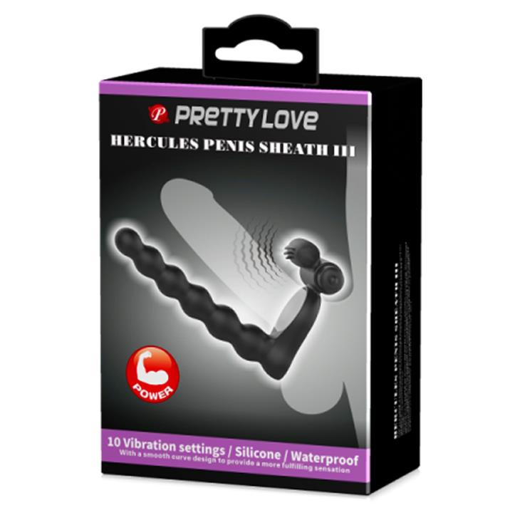 8-Dildo do podwójnej penetracji stymulator 10trybów-8