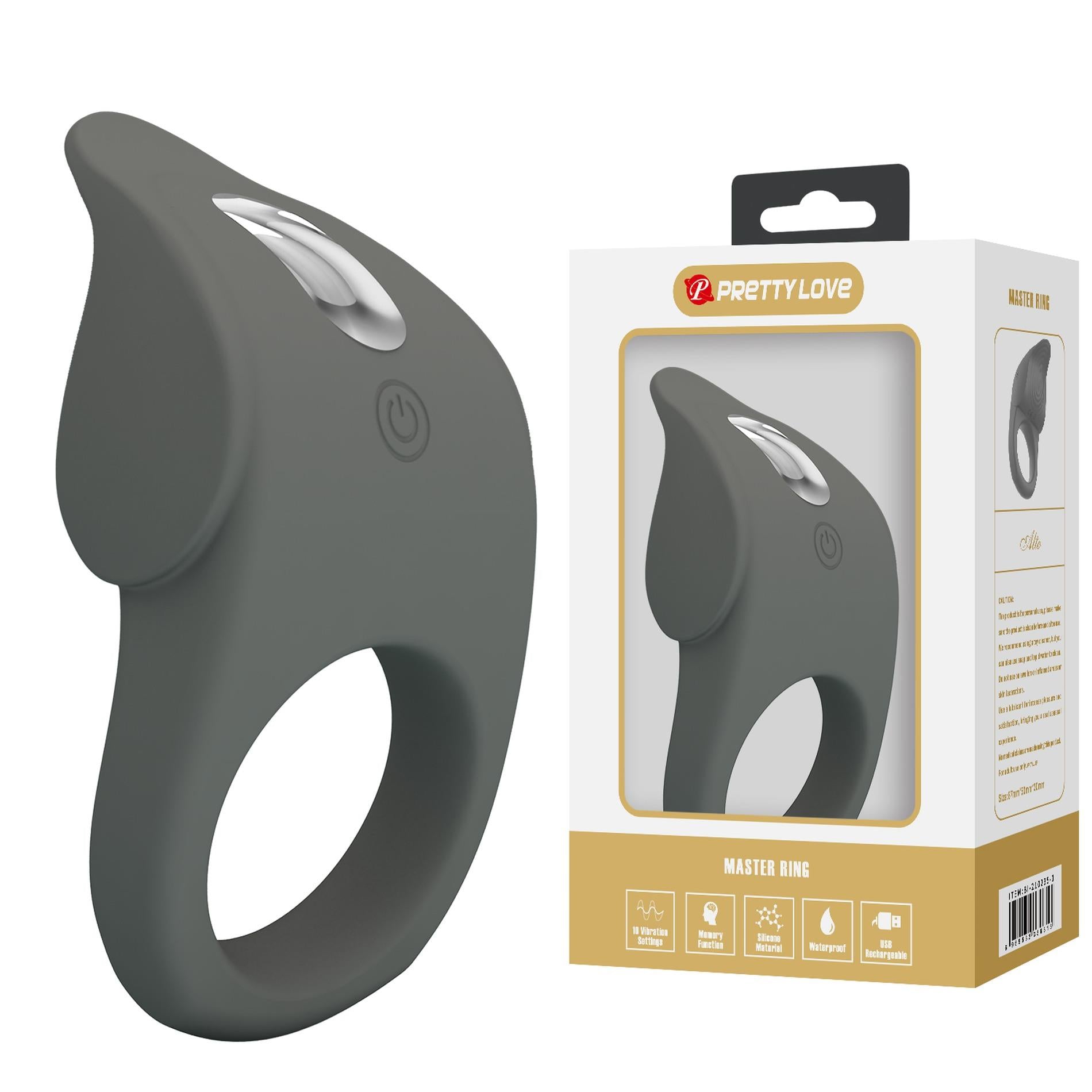 9-PRETTY LOVE - Master ring, Memory function 10 vibration functions-9