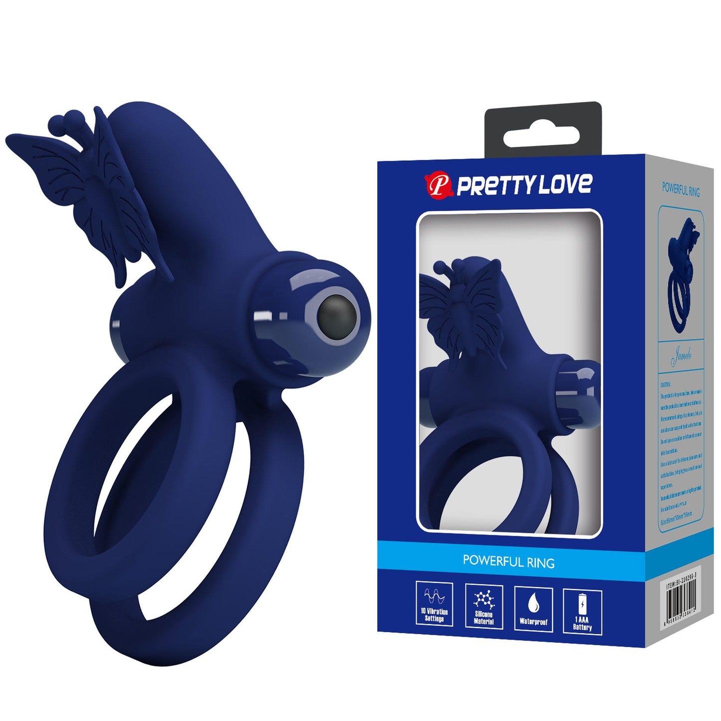 1-PRETTY LOVE - Powerful ring, 10 vibration functions-1