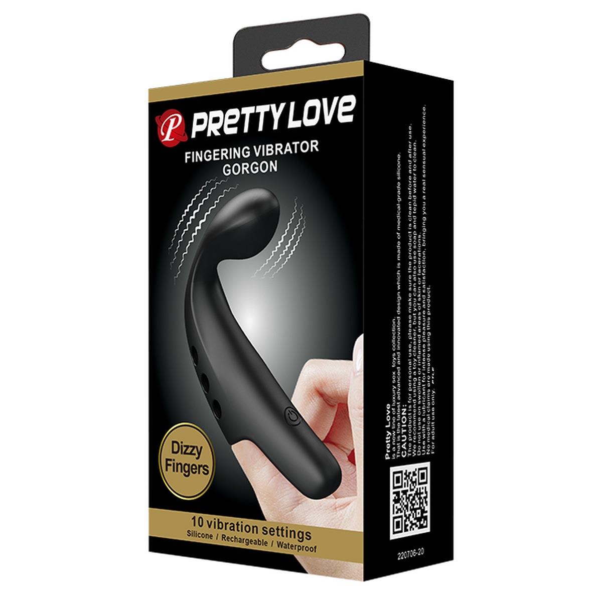 12-PRETTY LOVE - FINGERING VIBRATOR GORGON, 10 vibration functions-12
