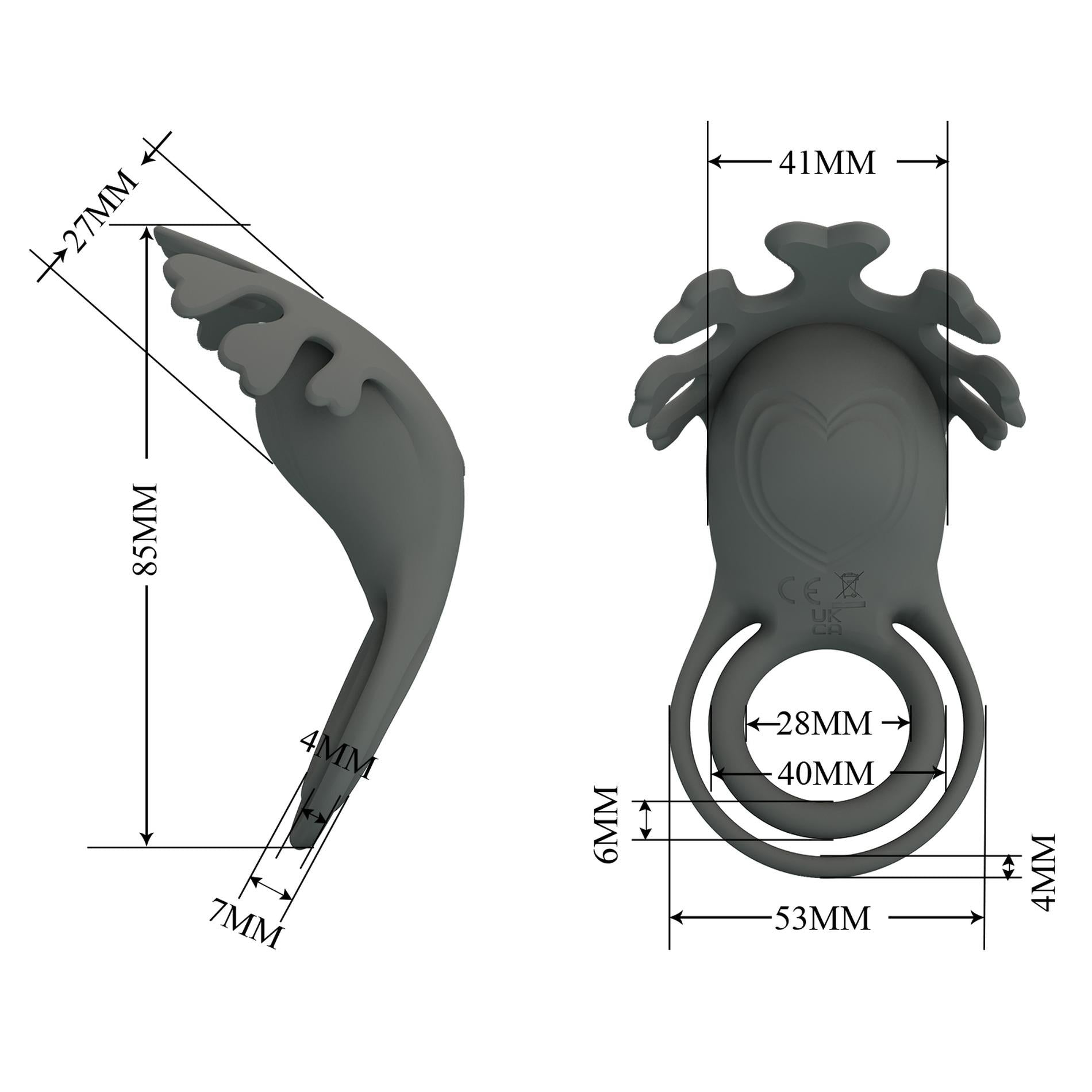8-PRETTY LOVE - Master ring, 7 vibration functions Memory function-8