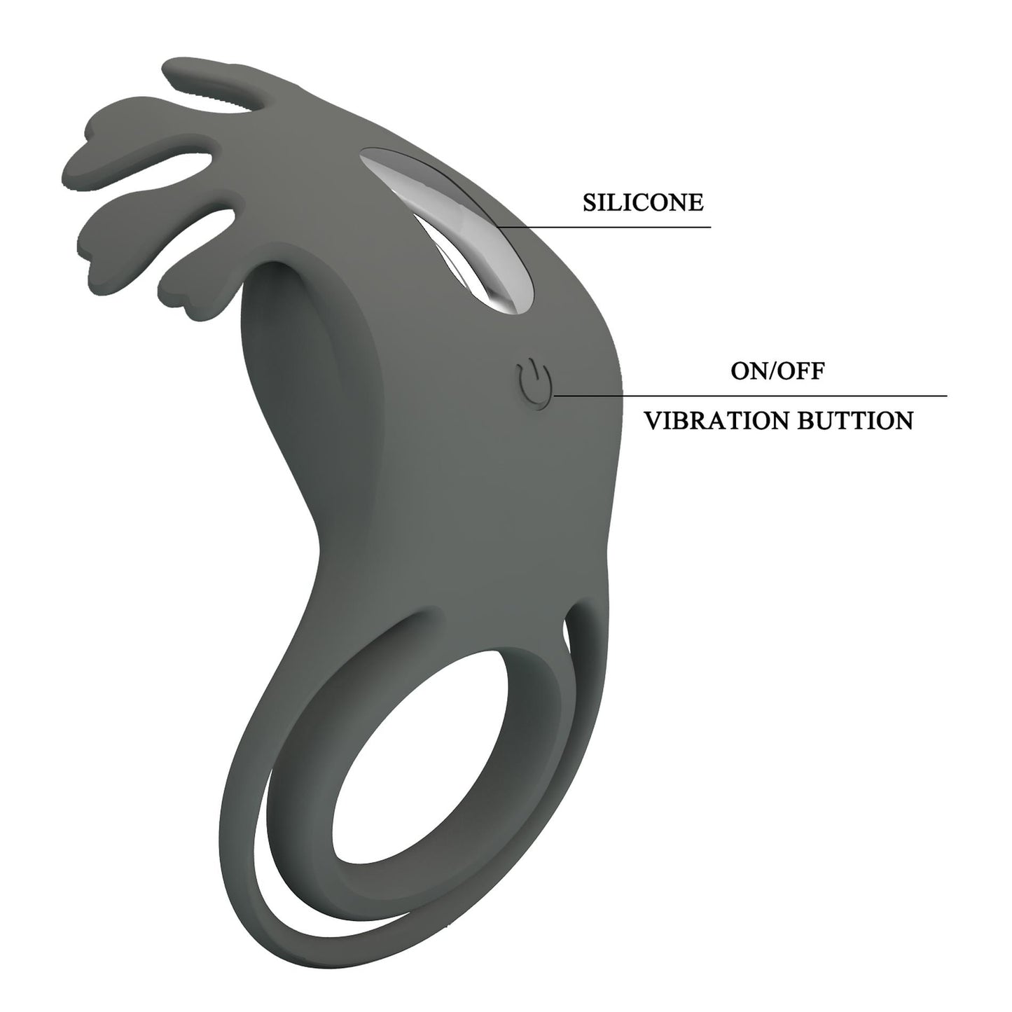 9-PRETTY LOVE - Master ring, 7 vibration functions Memory function-9
