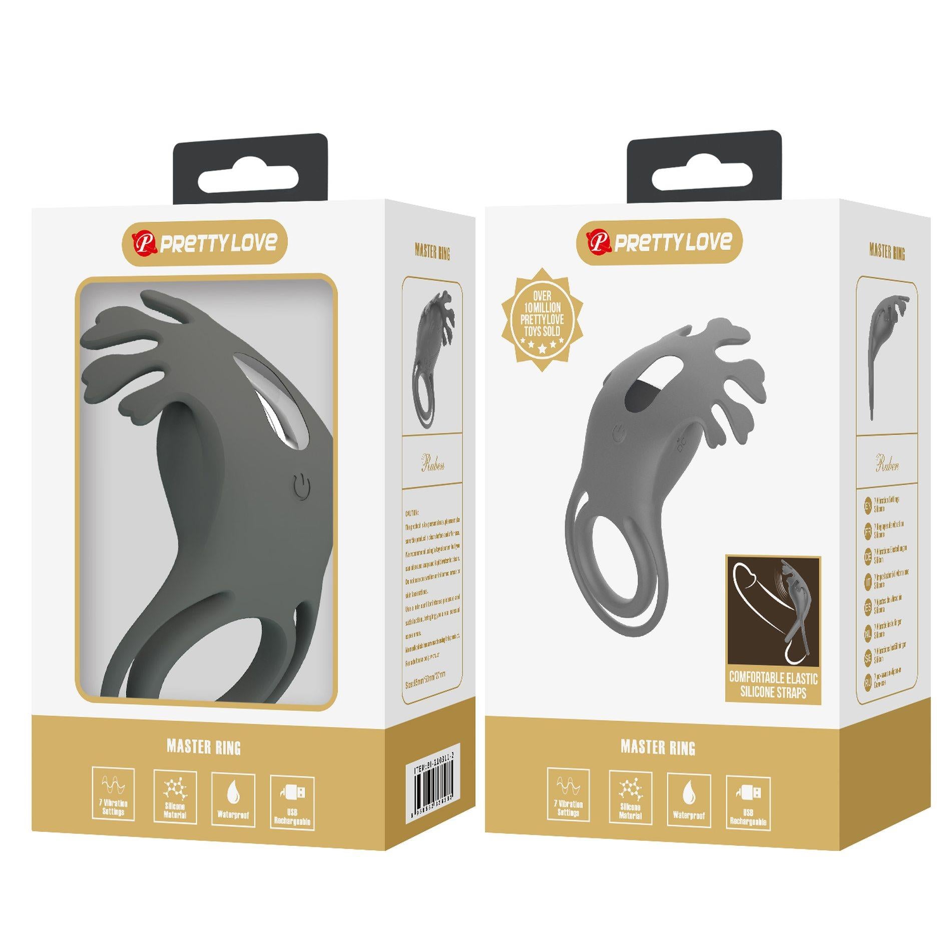 11-PRETTY LOVE - Master ring, 7 vibration functions Memory function-11