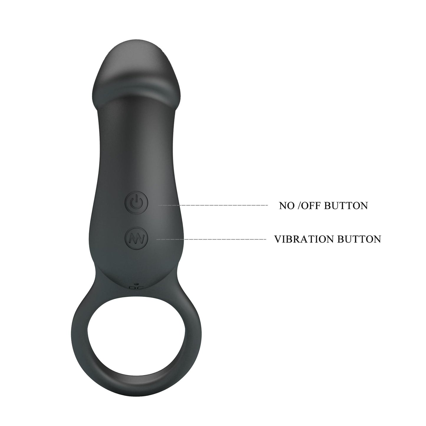 7-PRETTY LOVE - Trae black, 7 vibration functions Memory function-7