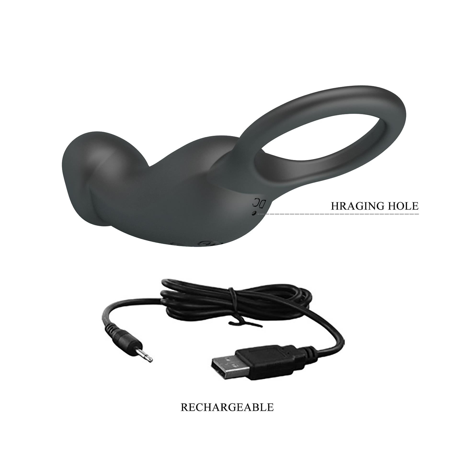 8-PRETTY LOVE - Trae black, 7 vibration functions Memory function-8