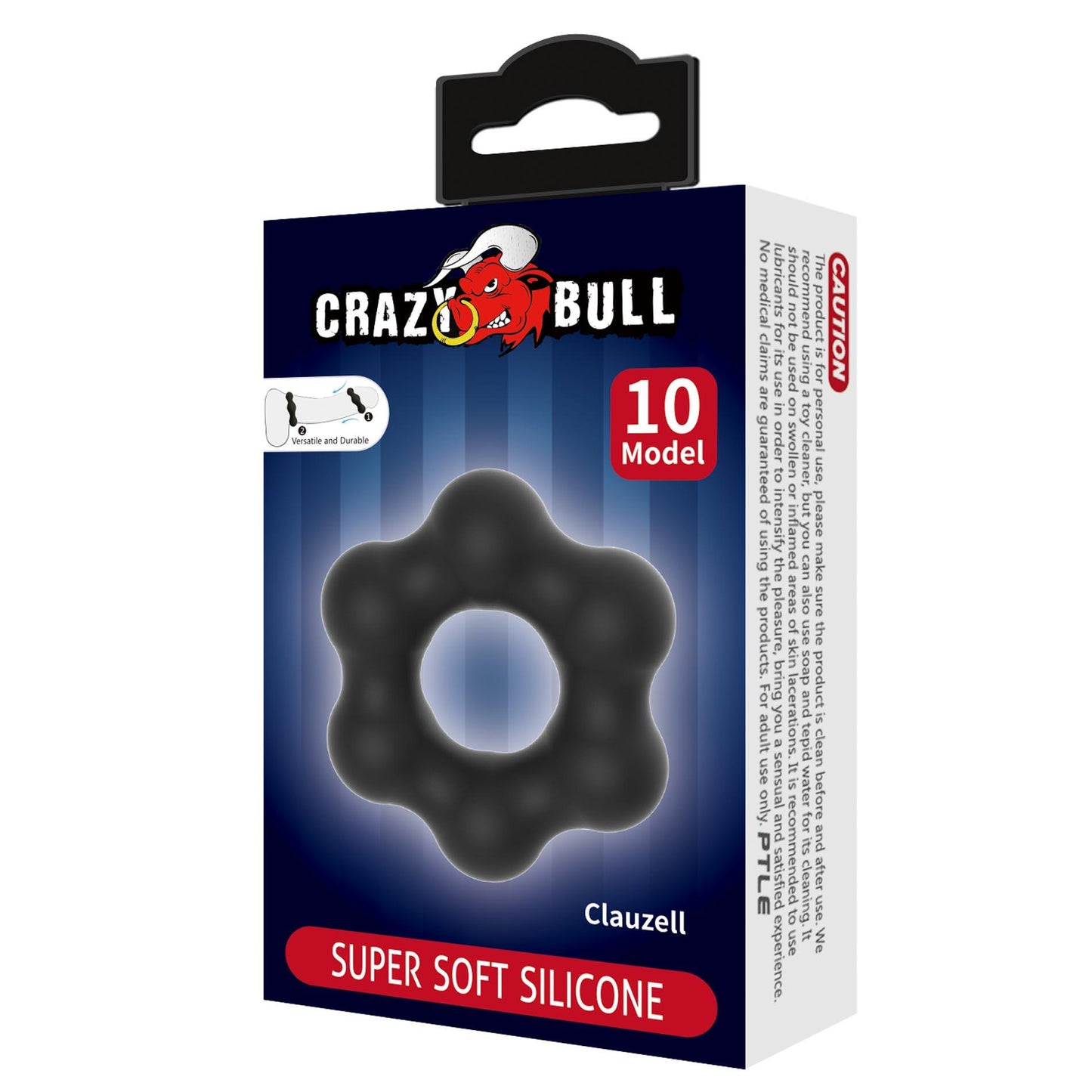 7-CRAZY BULL - Penis Ring CLAUZELL-7