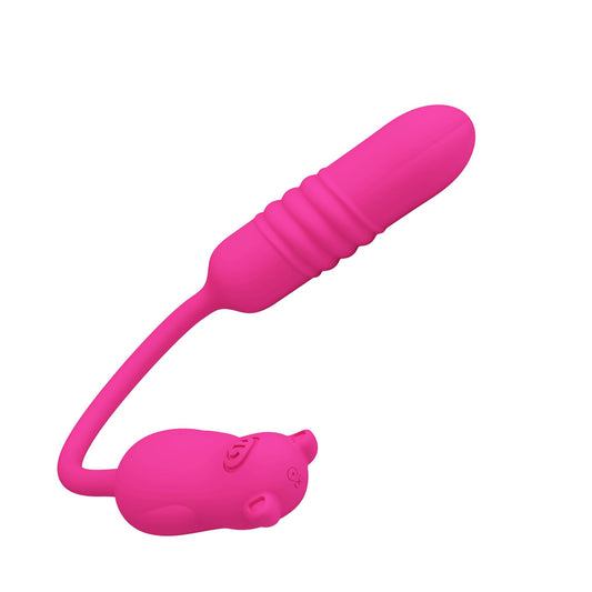 2-PRETTY LOVE - Nobikuma, 3 vibration functions 3 thrusting settings-2