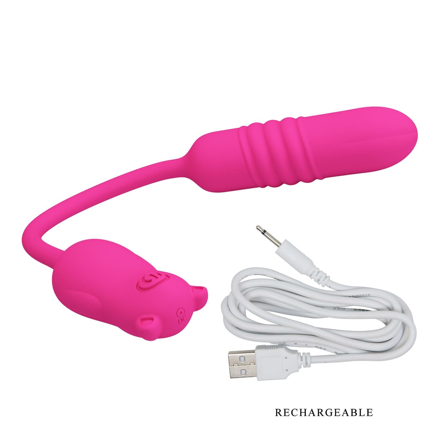 8-PRETTY LOVE - Nobikuma, 3 vibration functions 3 thrusting settings-8