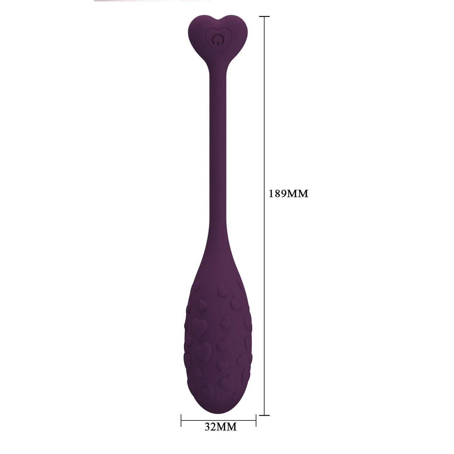 1-PRETTY LOVE - Fisherman Purple, 12 vibration functions Mobile APP remote control-1