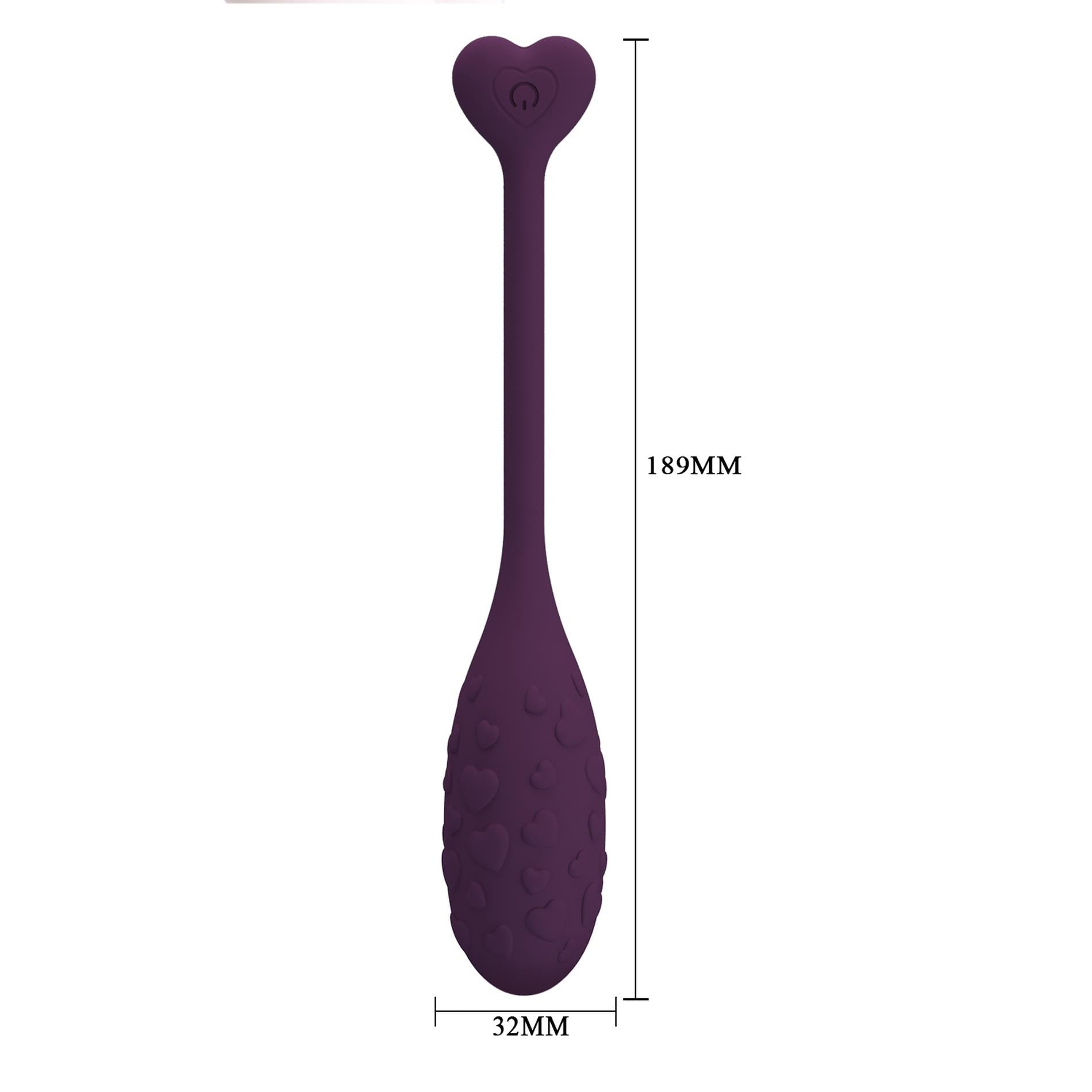 1-PRETTY LOVE - Fisherman Purple, 12 vibration functions Mobile APP remote control-1