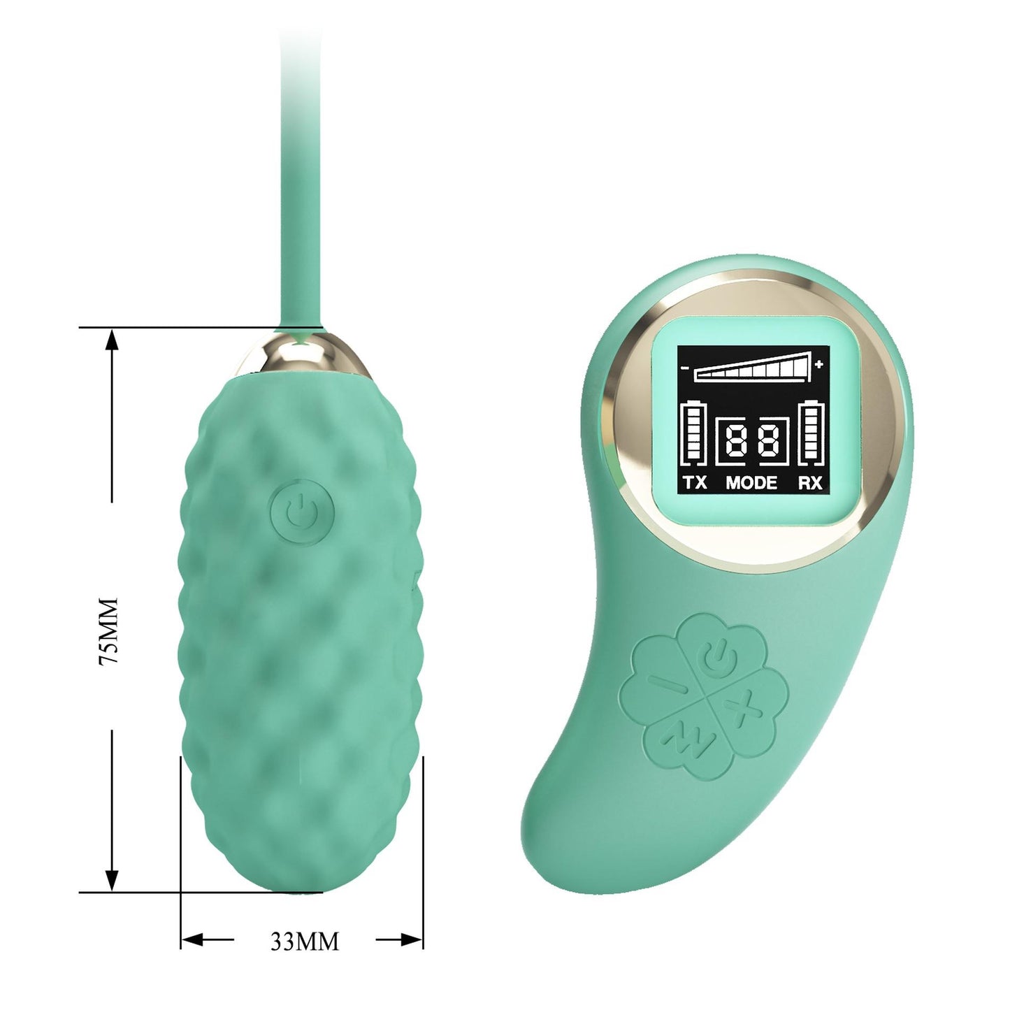 9-Wibrator -PRETTY LOVE - Vivian Green, 10 vibration functions 9 speed levels Wireless remote control-9
