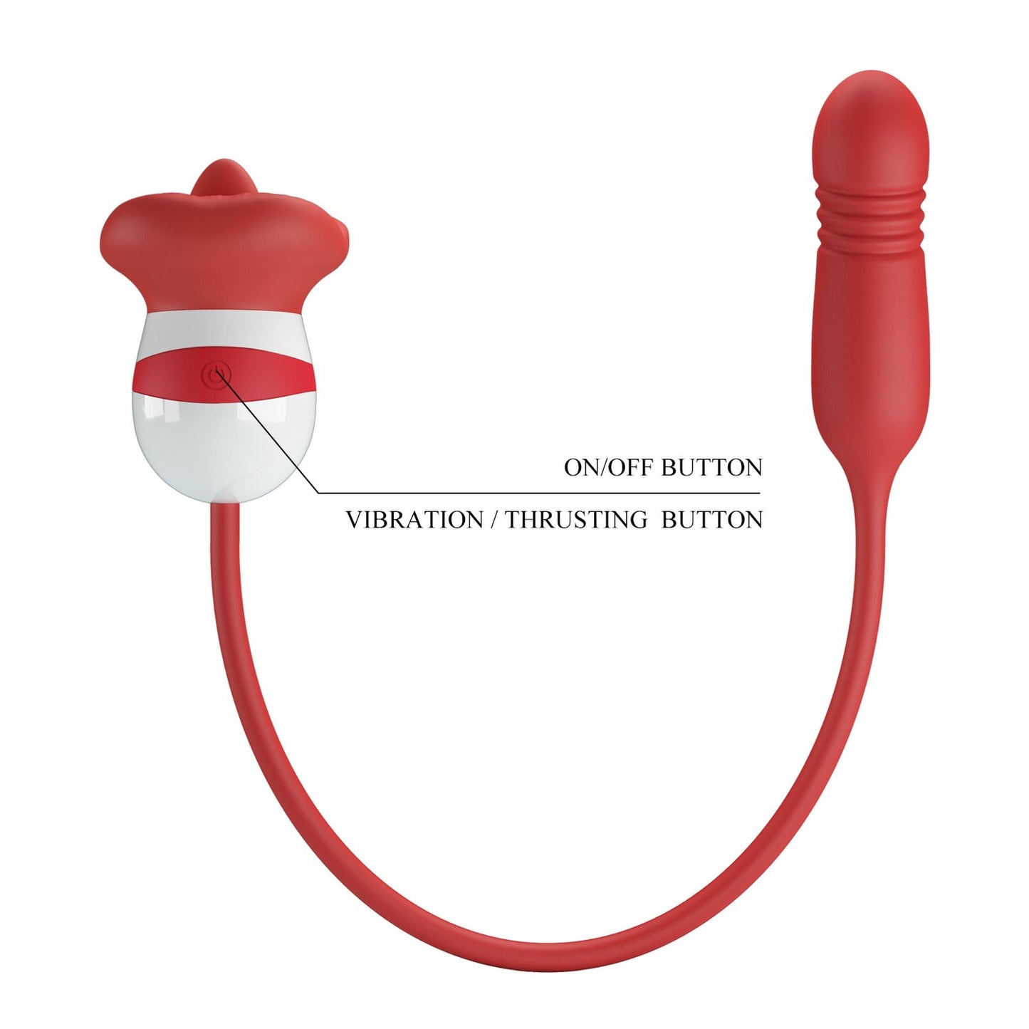 4-PRETTY LOVE - Ashlynn, 5 vibration functions 5 thrusting settings 5 licking settings-4