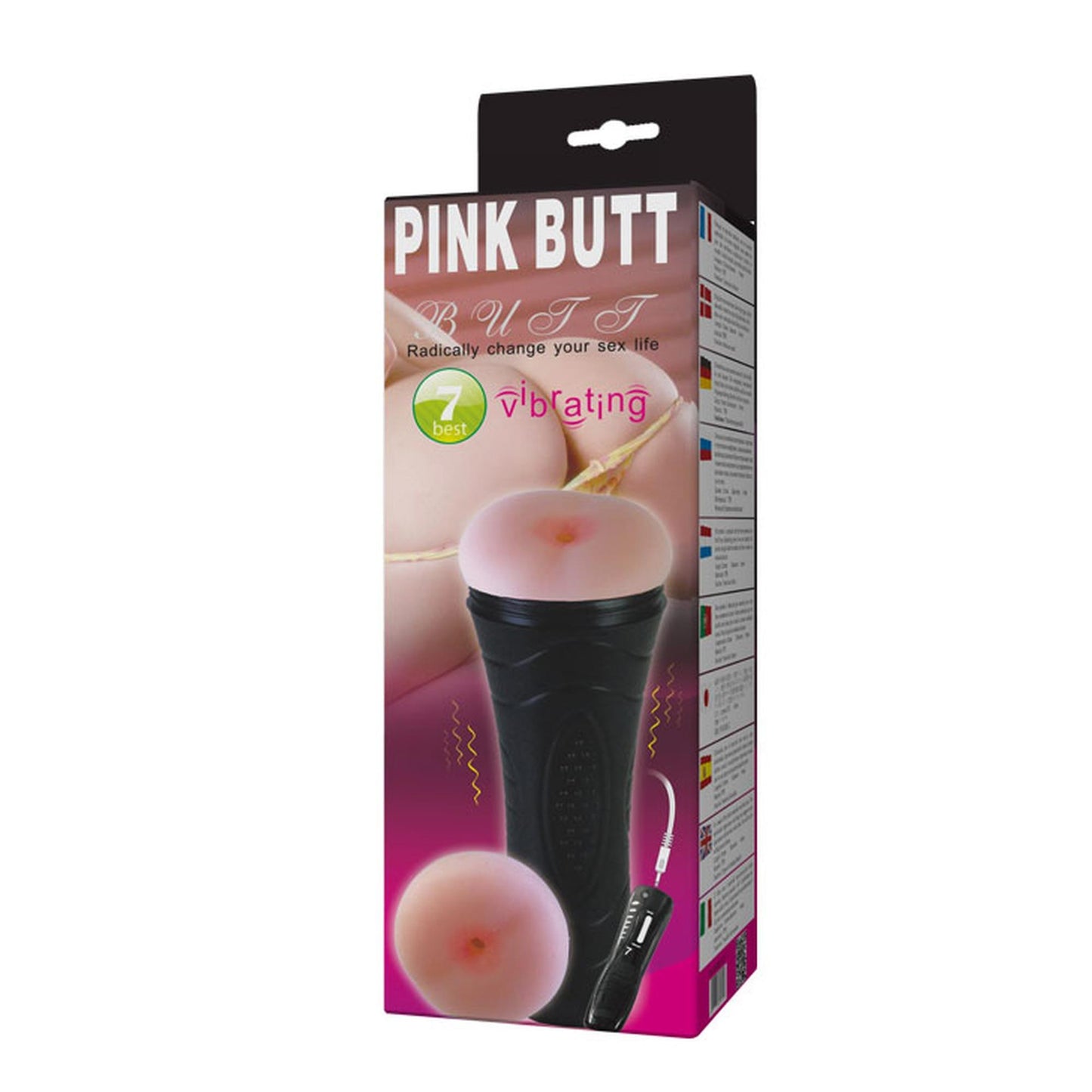 11-BAILE- PINK BUTT, 7 vibration functions-11