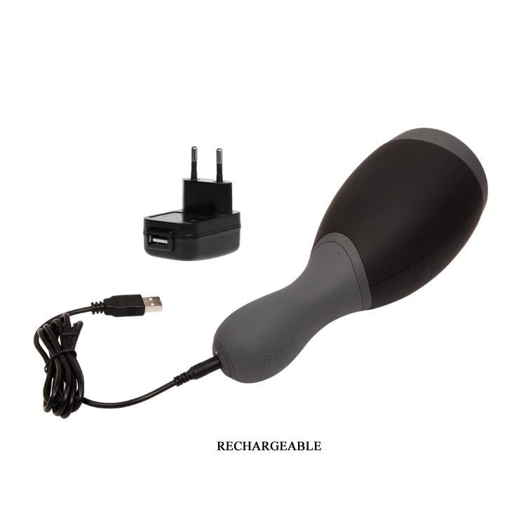 6-Wibrujący masturbator ciśnienie 12 trybów usb sex-6