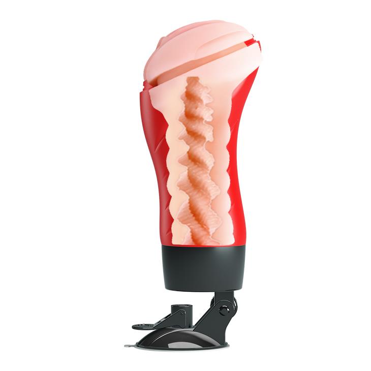 6-Masturbator oralny sztuczne usta z przyssawką-6