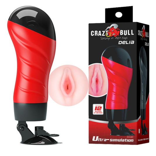 1-Masturbator sztuczna pochwa cipka wibracje-1