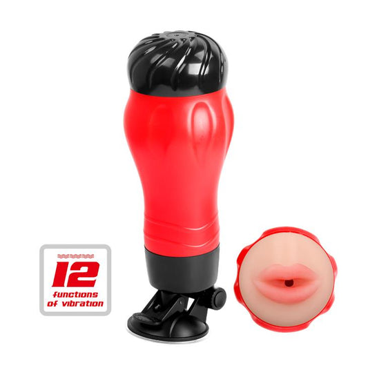 2-Realistyczny masturbator usta przyssawka 12trybów-2