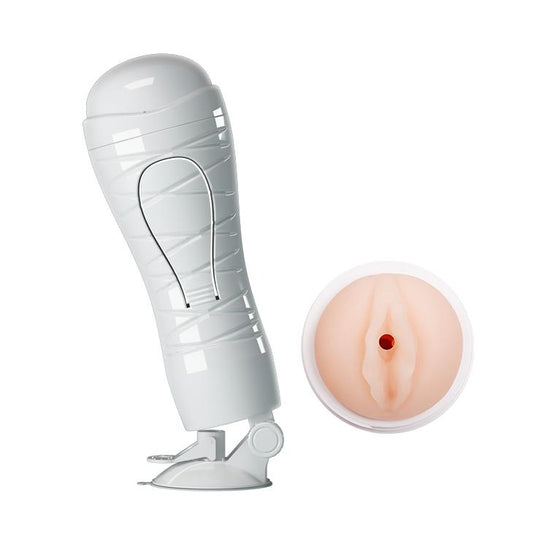 1-Sztuczna pochwa masturbator cyberskóra wibracja-1
