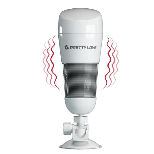 2-Masturbator PRETTY LOVE - Hedy, Vibration Suction base-2