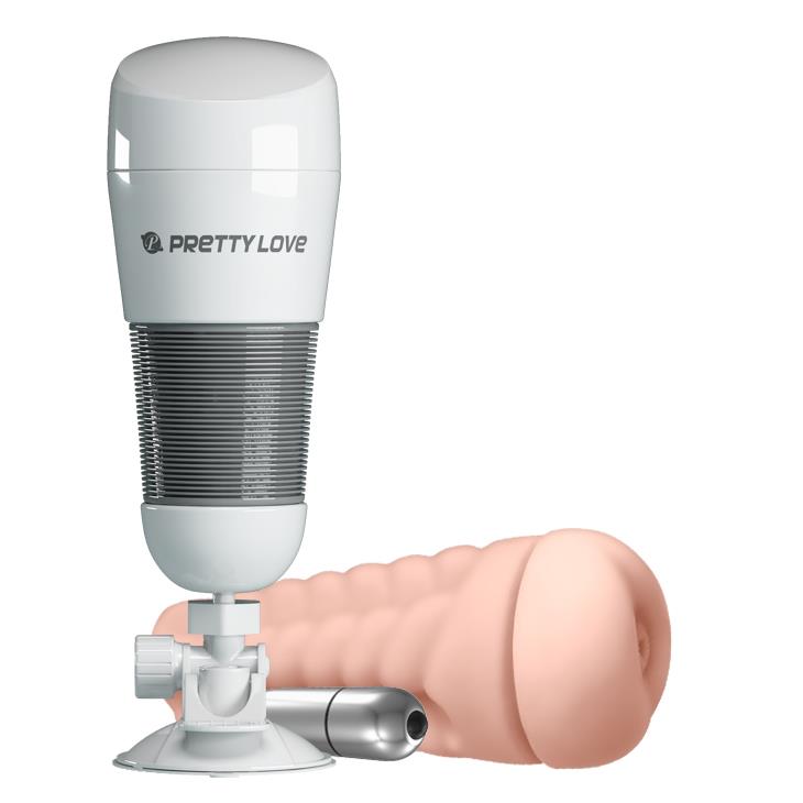3-Masturbator PRETTY LOVE - Hedy, Vibration Suction base-3