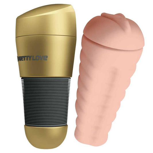 2-Masturbator w tubie sztuczna pochwa wagina cipka-2