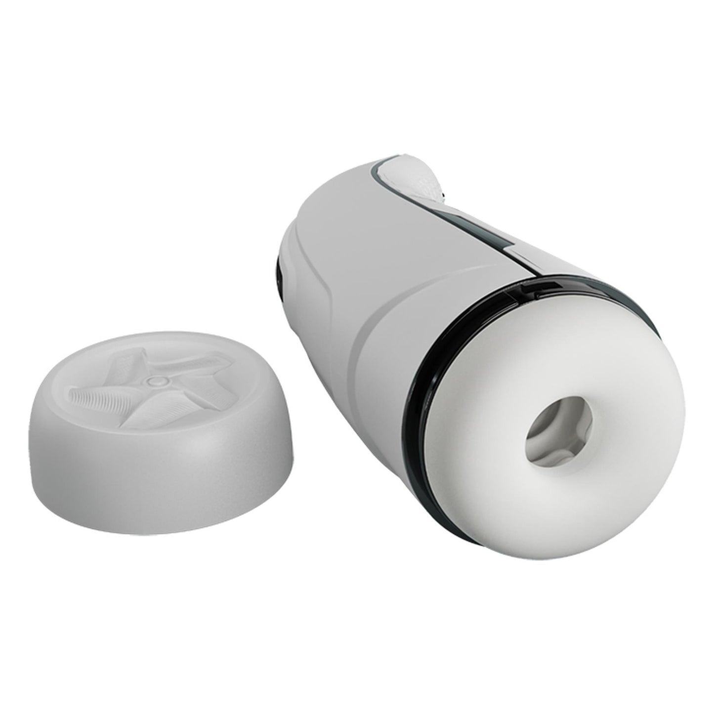 1-Masturbator męski sztuczna pochwa podgrzewany lizanie USB-1