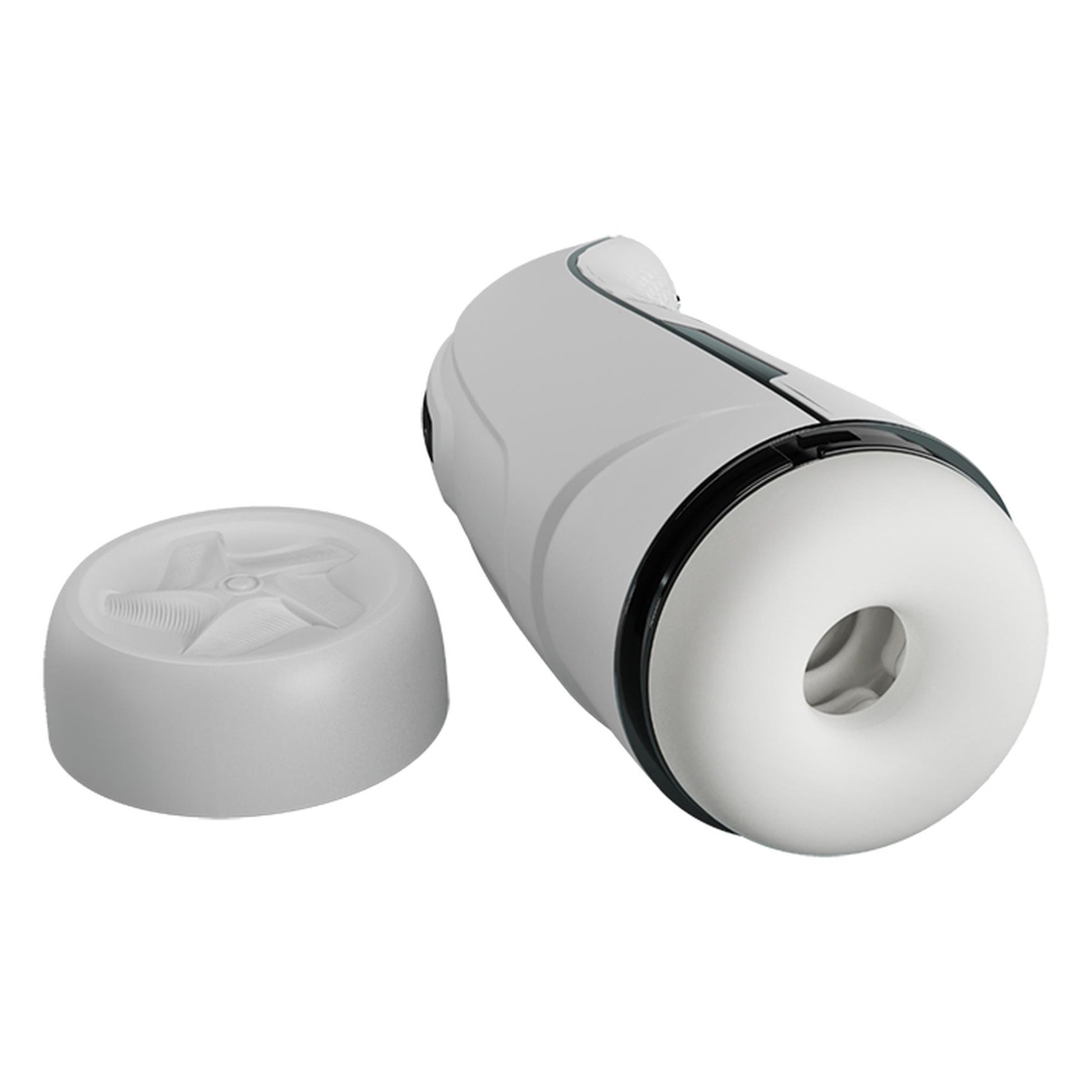 1-Masturbator męski sztuczna pochwa podgrzewany lizanie USB-1