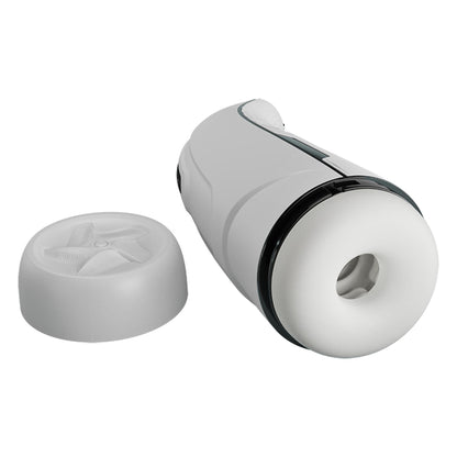1-Masturbator męski sztuczna pochwa podgrzewany lizanie USB-1