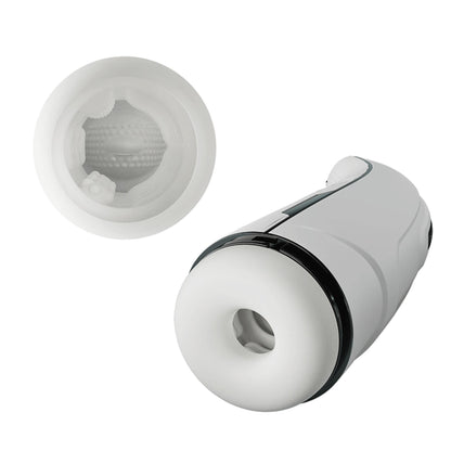 3-Masturbator męski sztuczna pochwa podgrzewany lizanie USB-3