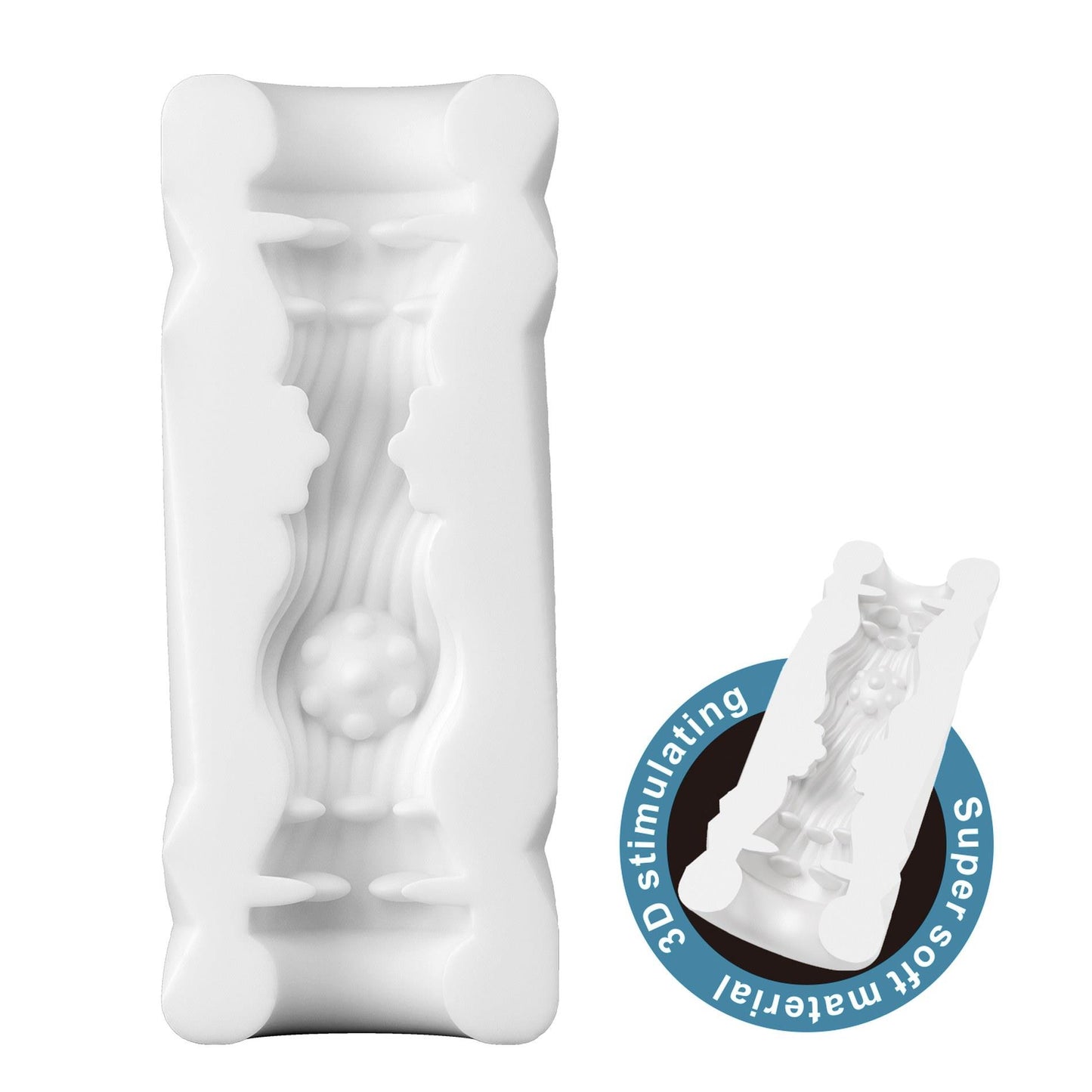 4-PRETTY LOVE - Masturbator, Super soft material TPR /ABS-4