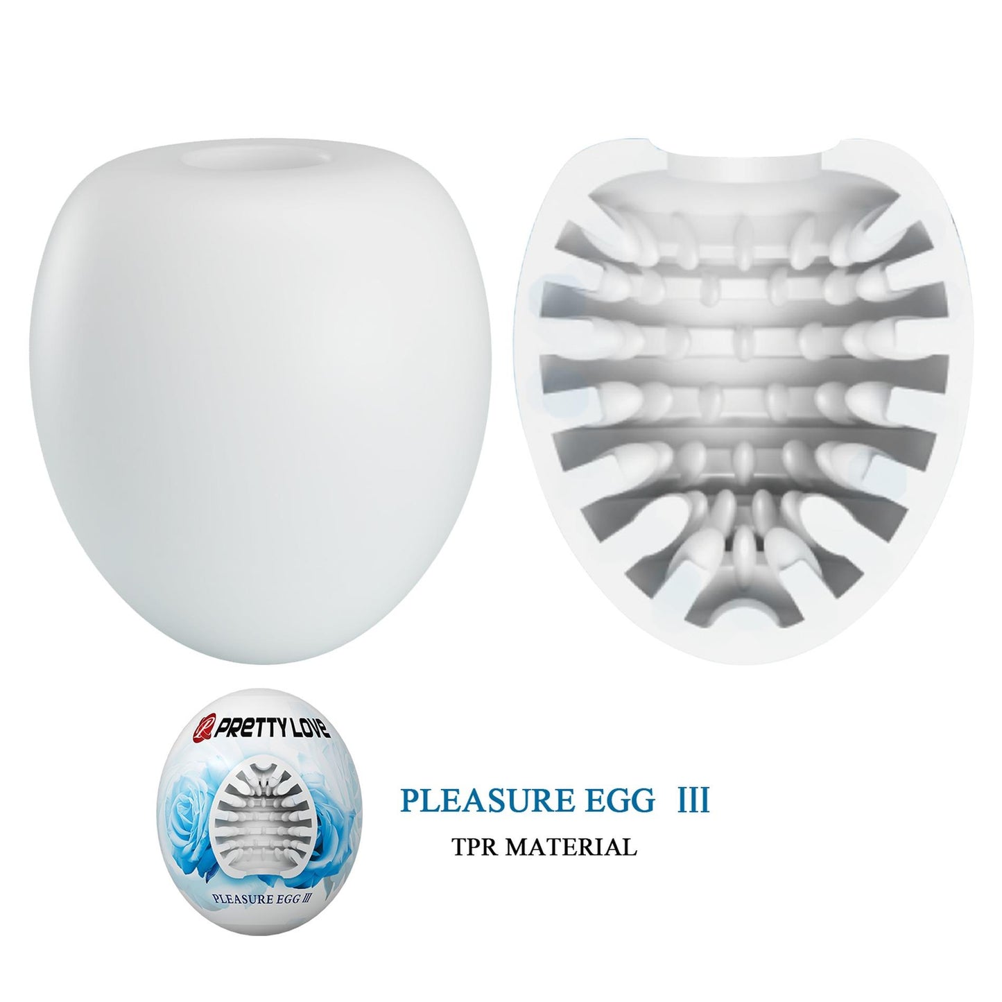 2-PRETTY LOVE - Pleasure Egg III, ABS / TPR-2