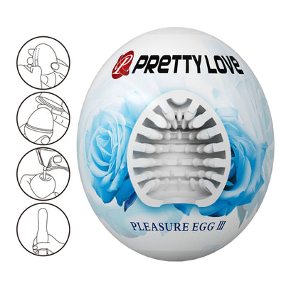 9-PRETTY LOVE - Pleasure Egg III, ABS / TPR-9