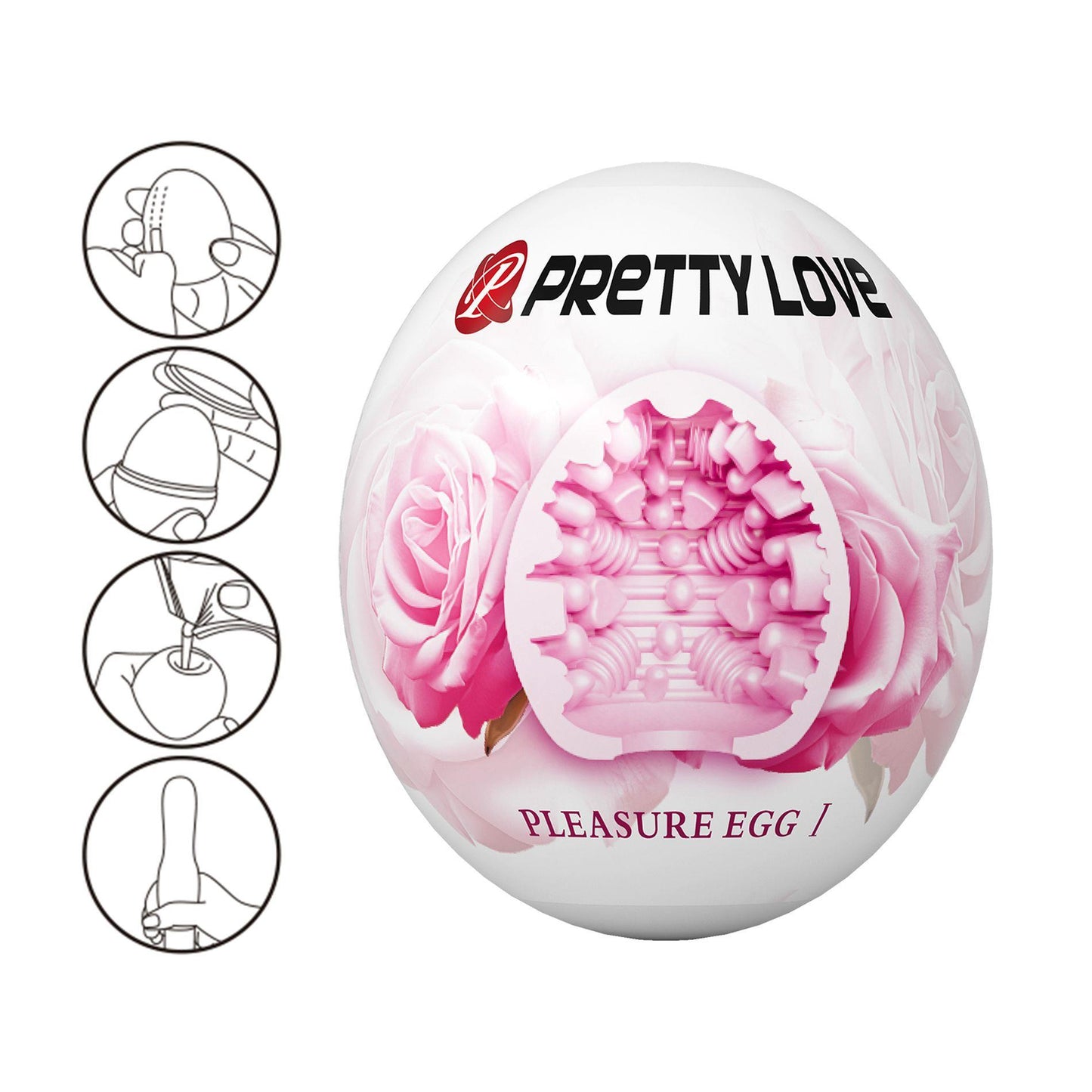 9-PRETTY LOVE - Pleasure Egg I, ABS / TPR-9