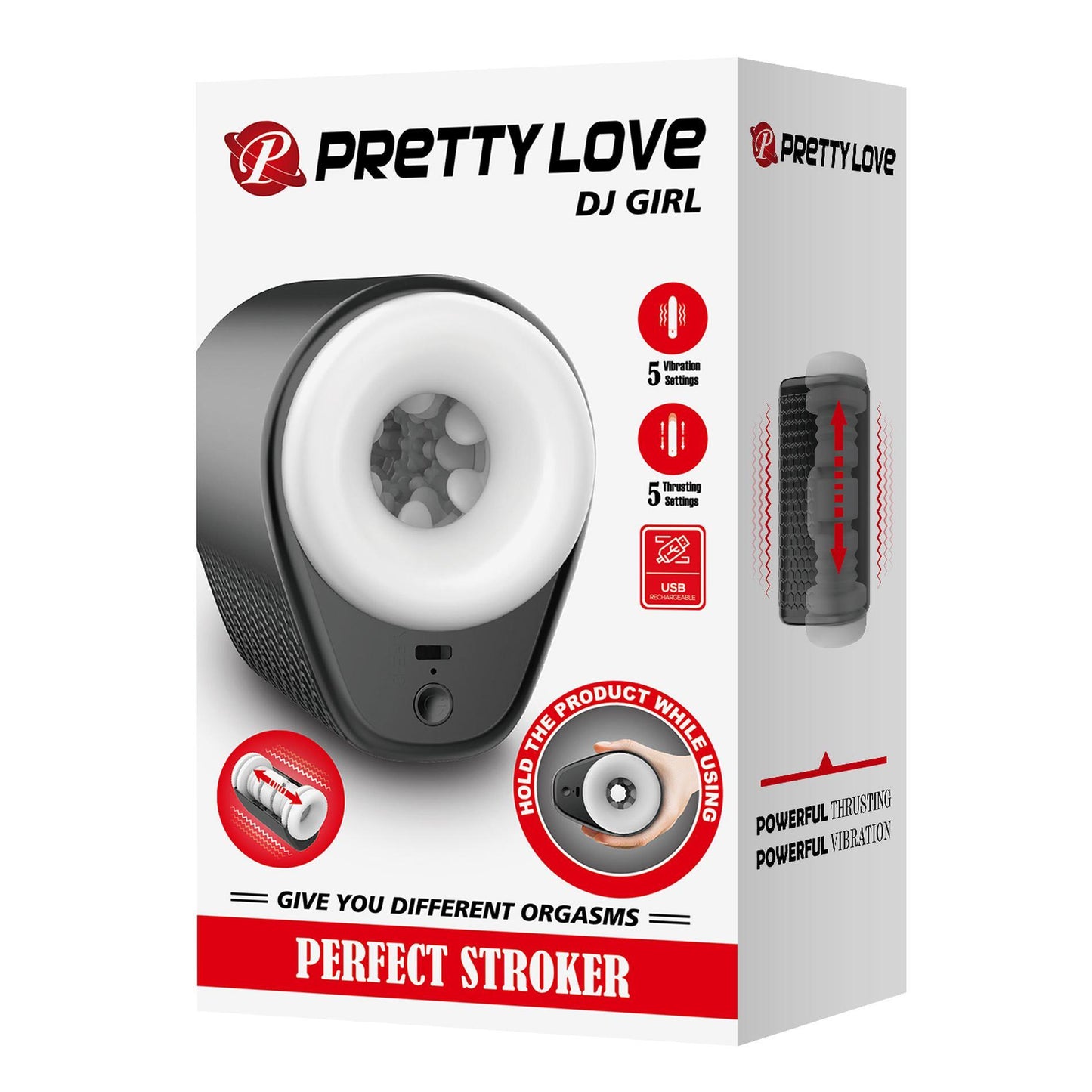 2-PRETTY LOVE - Dj Girl, 5 vibration functions 5 thrusting settings-2