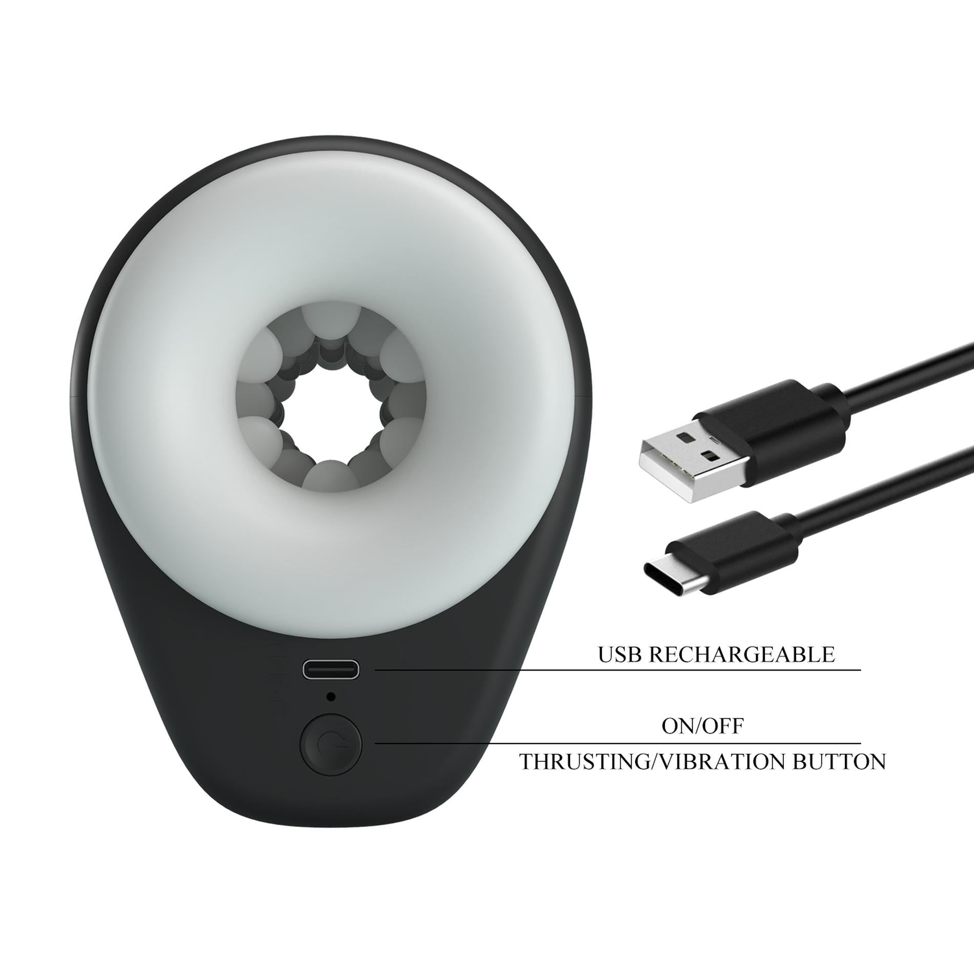11-PRETTY LOVE - Dj Girl, 5 vibration functions 5 thrusting settings-11