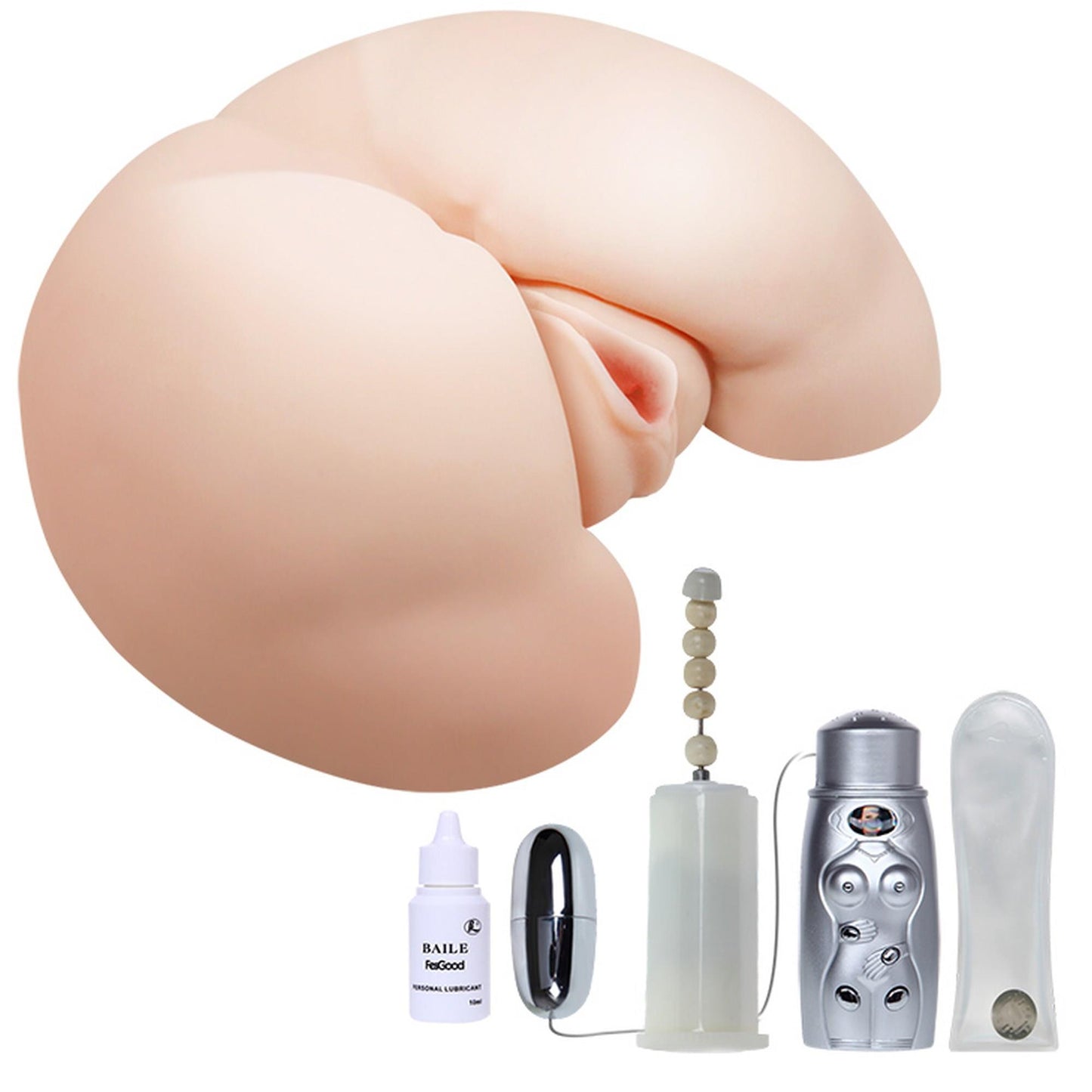 1-BAILE- VAGINA AND ASS, Vibration Rotation Heating function Sex talk-1