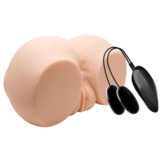 1-Wibrujący realistyczny masturbator wagina anal sex-1